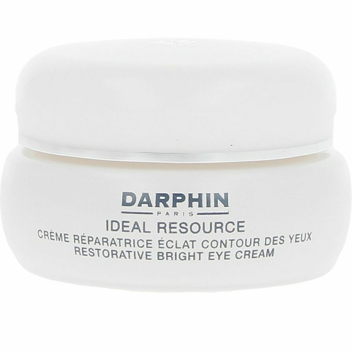 Darphin IDEAL RESOURCE eye cream, 15 ml jar for brightening and repairing under-eye area, suitable for all skin types.