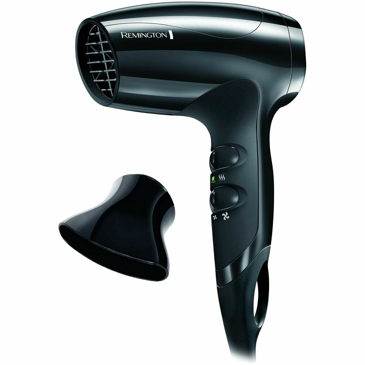 Sèche-cheveux Remington D5000 Noir 1800 W avec embout concentrateur d'air, 1,8 m de câble.