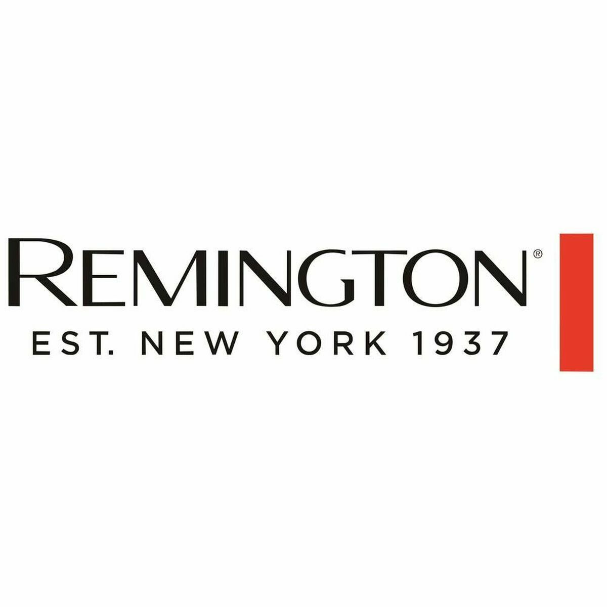 Logo de Remington, établi à New York en 1937, symbole de qualité en électroménager.