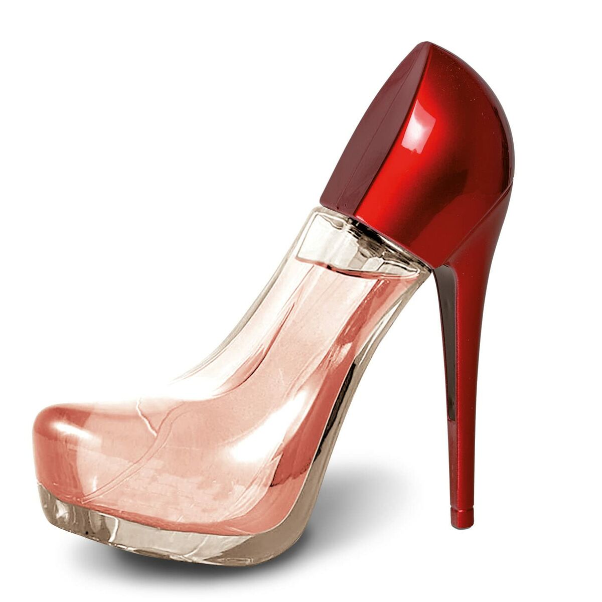Parfum Femme AQC Fragrances LADY SECRET 30 ml in a stylish high heel bottle design.